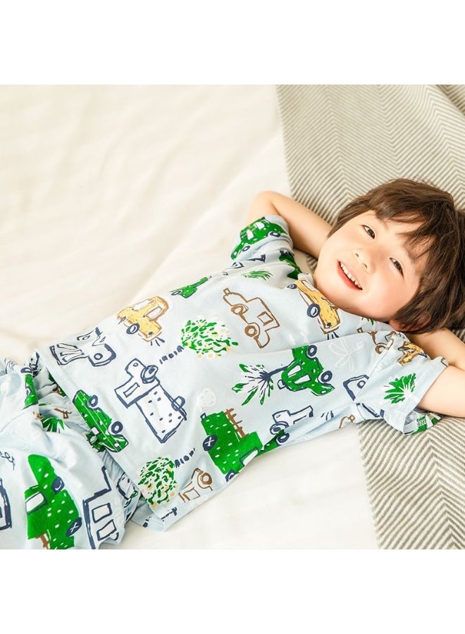 بيجاما أطفال قطن 100% – ناعم ومريح لكل الأعمار مقاس 110 cm